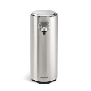 rechargeable sensor soap pump w/ soap sample